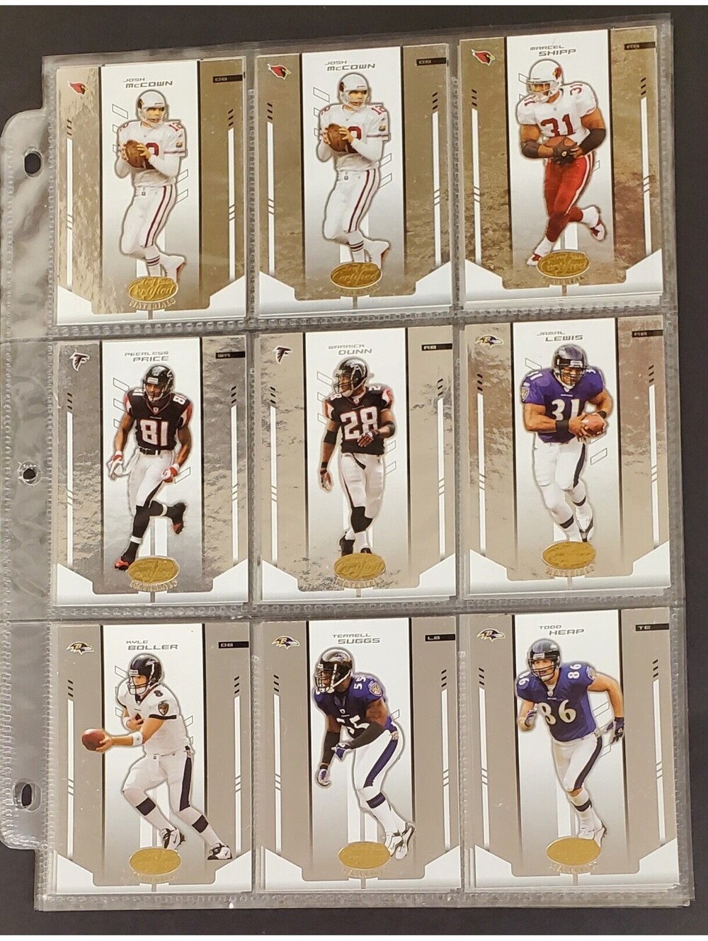 35x 2004 Donruss Playoff NFL Football Trading Cards Collection